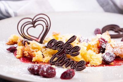 Blitzkaiserschmarrn with cranberries - chocolate topping from the mycusini